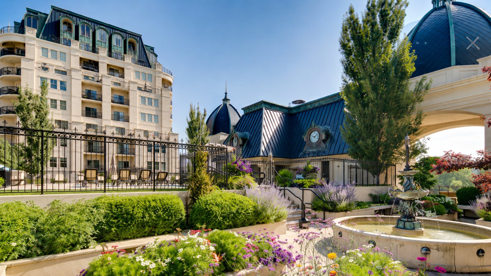 The Beauvallon gardens completed by BCN